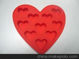 果凍色心形冰格 創(chuàng)意冰模的零售新趨勢